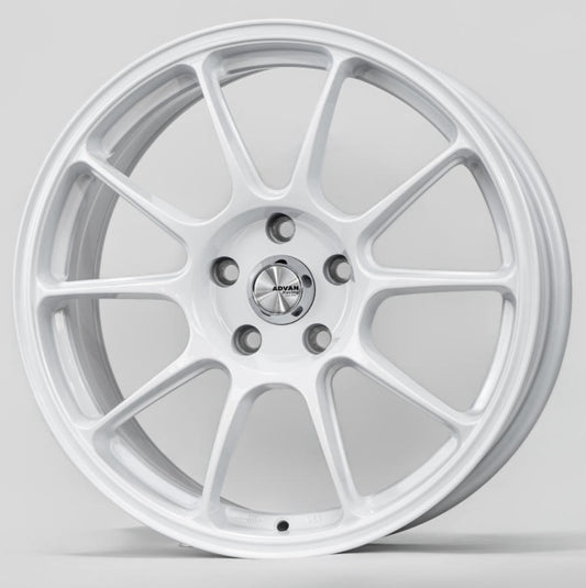 19x9.5 White Machined Lip Alloy Wheel 5*113 ET22 CB 73.1