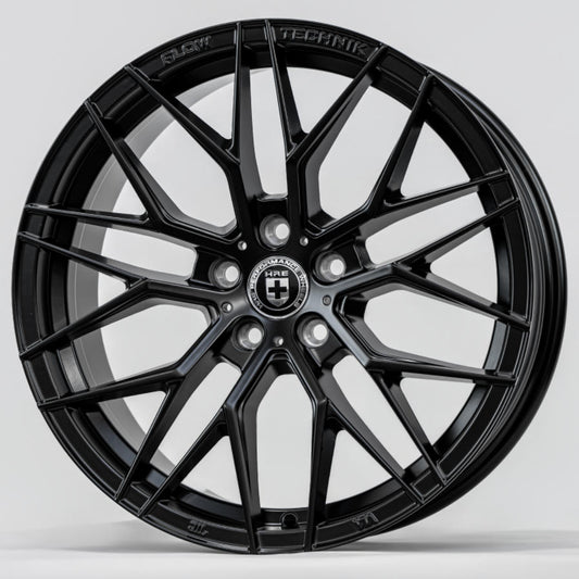 19x9.5 Gloss Black Alloy Wheel 5*114.3 ET38 CB 73.1