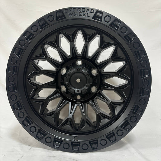 18 Inch 6x139.7 Flow Formed Off-Road Alloy Wheels for Wholesale 4x4 Parts Importers