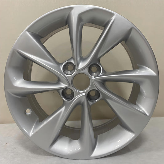 Custom 15 inch Buick Excelle alloy wheel with fully painted silver finish