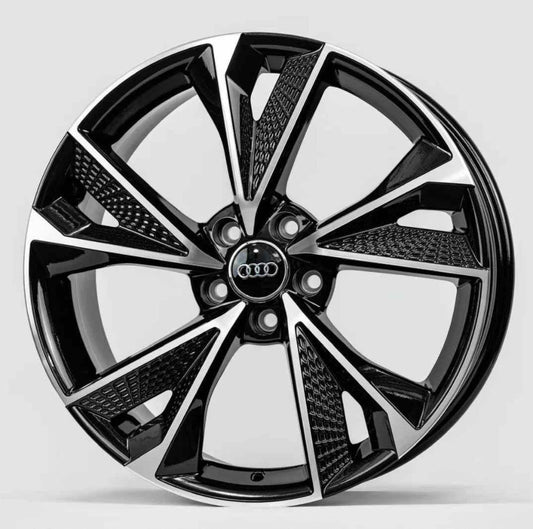 20x9.0 Forged Gloss Black Machine Face Wheel 5*112 ET30 CB 66.45