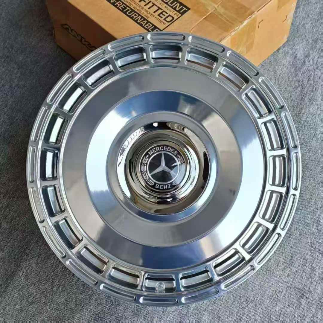 19x9.5 Forged Polished Wheel 5*112 ET43.5 CB 66.5